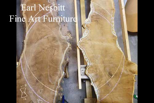 sketching round table on slabs sketching round table on slabs